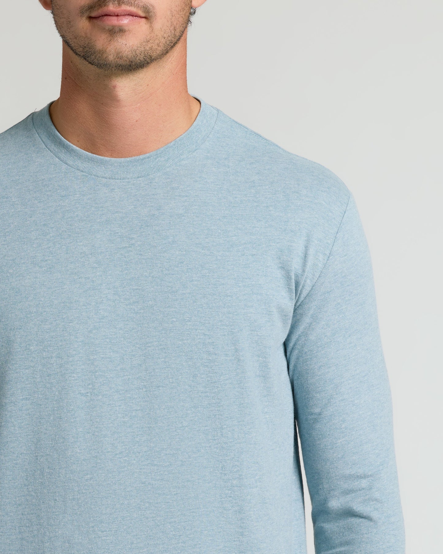 Heather Sapphire Tall Long Sleeve T-Shirt