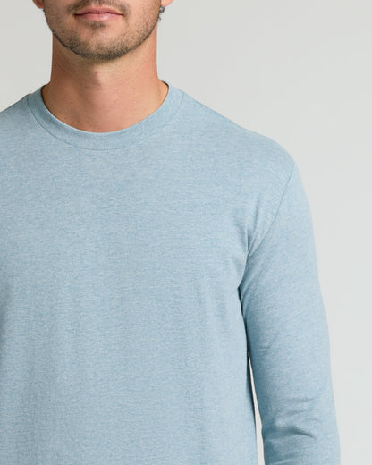 Heather Sapphire Tall Long Sleeve T-Shirt