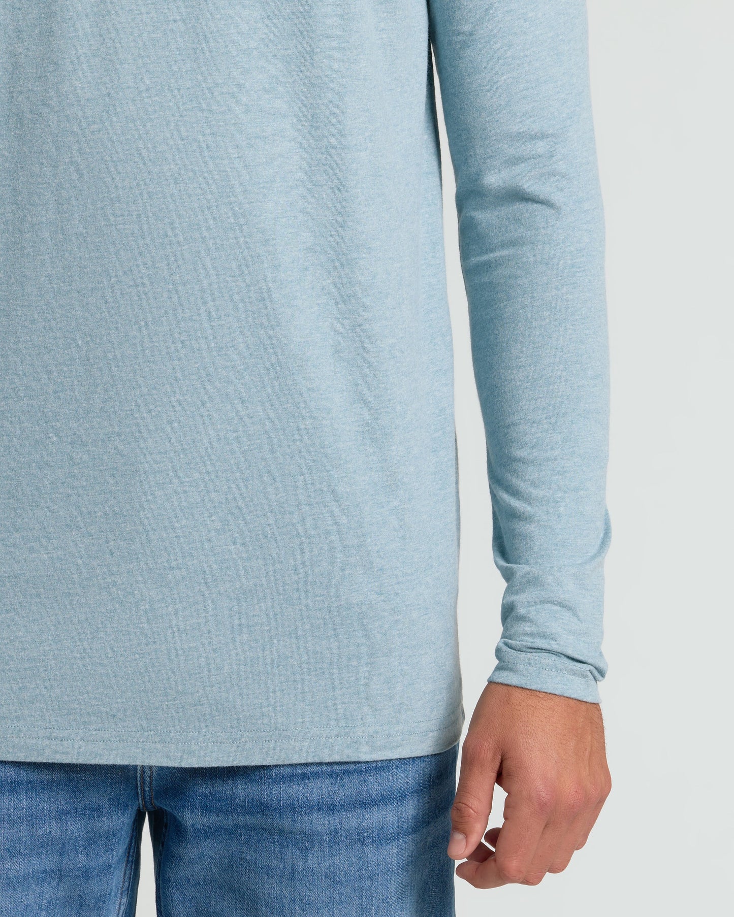 Heather Sapphire Tall Long Sleeve T-Shirt