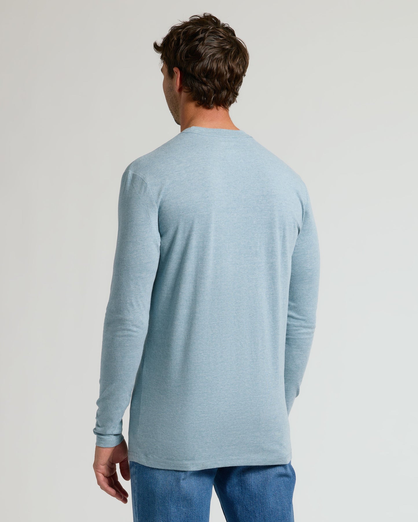 Heather Sapphire Tall Long Sleeve T-Shirt