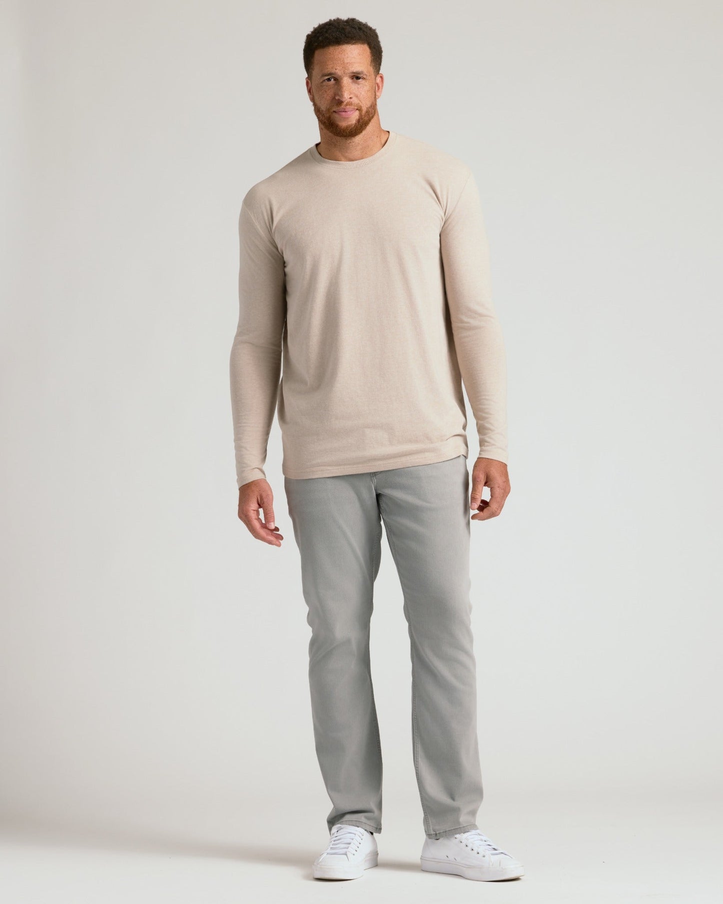 Heather Truffle Tall Long Sleeve T-Shirt