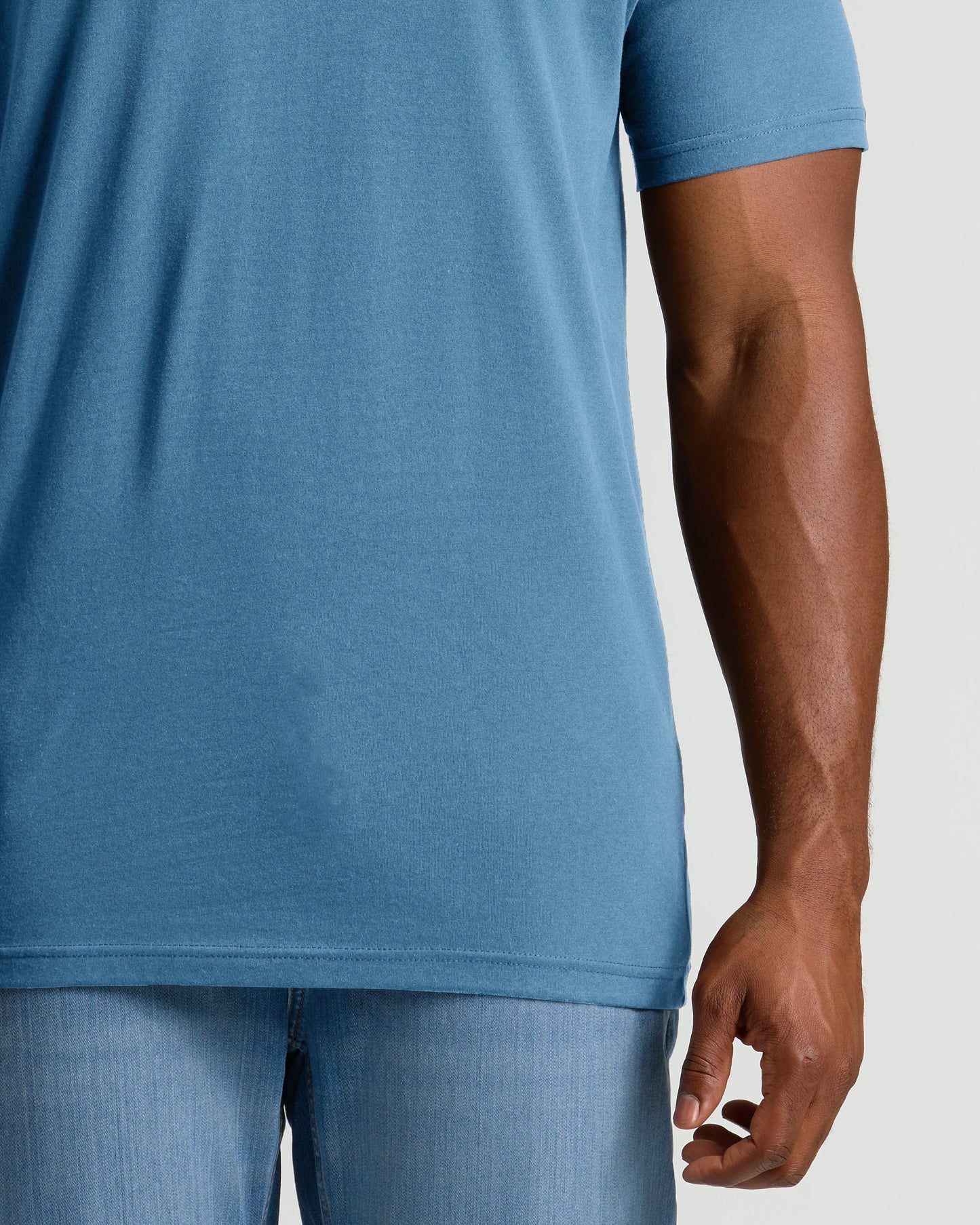 Indigo Tall Short Sleeve Classic V-Neck