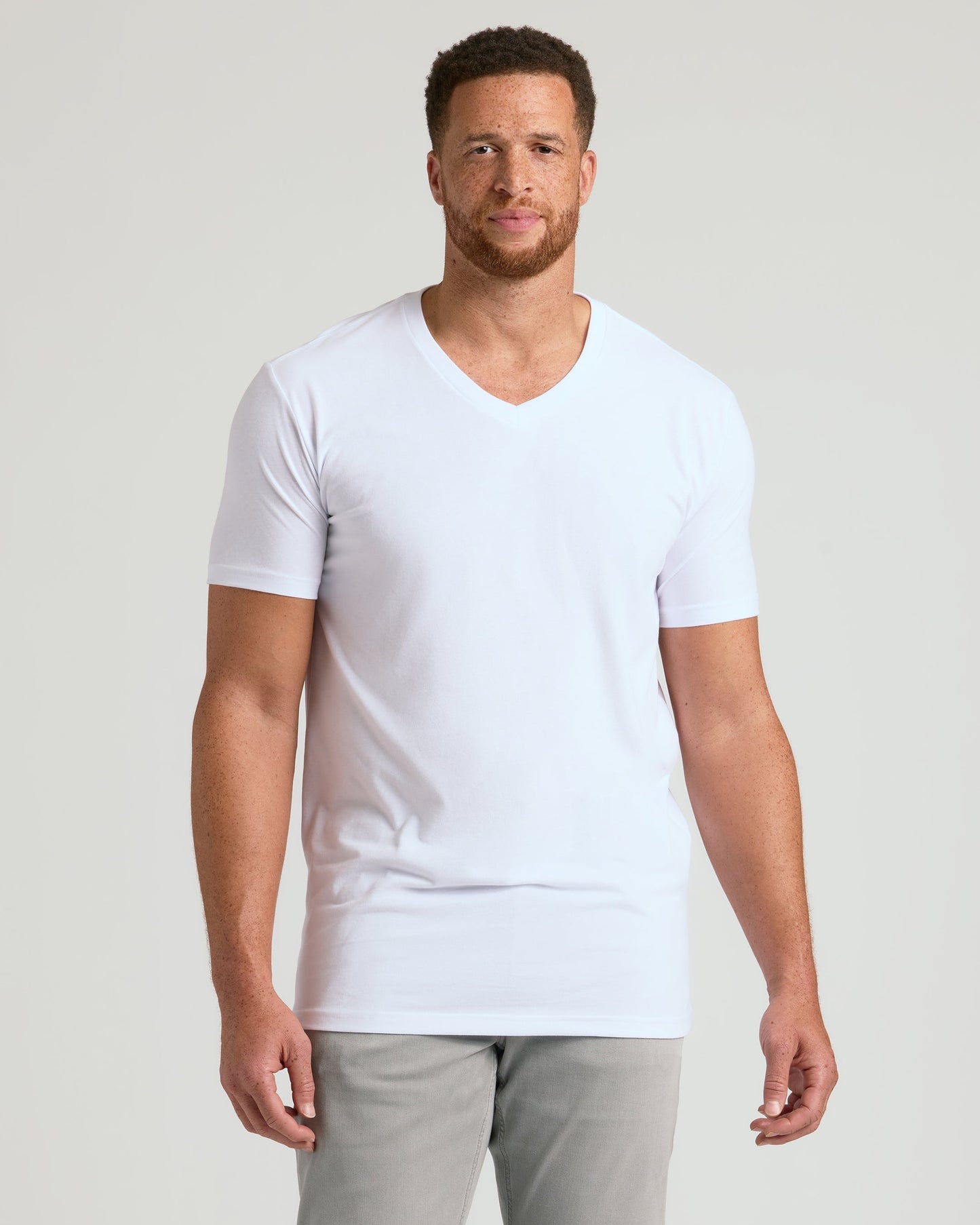 Black & White Classic Tall V-Neck 10-Pack