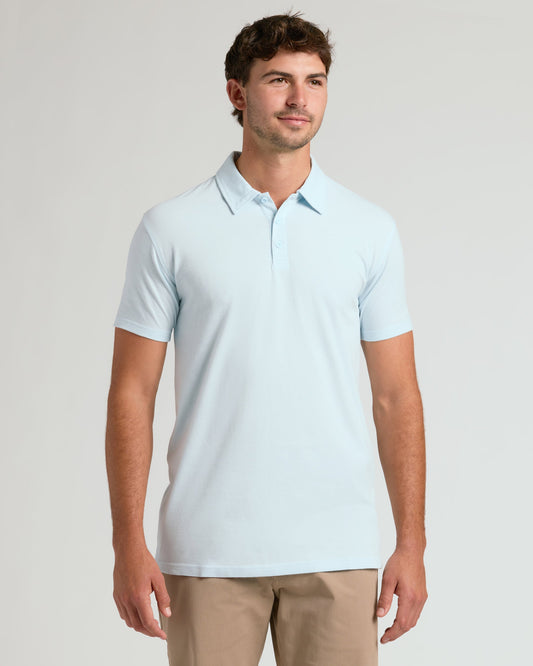 Icicle Short Sleeve Tall Polo