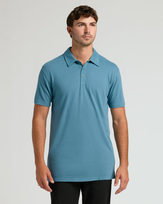 Sapphire Short Sleeve Tall Polo