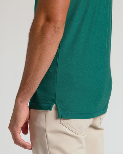 Clover Short Sleeve Tall Active Polo