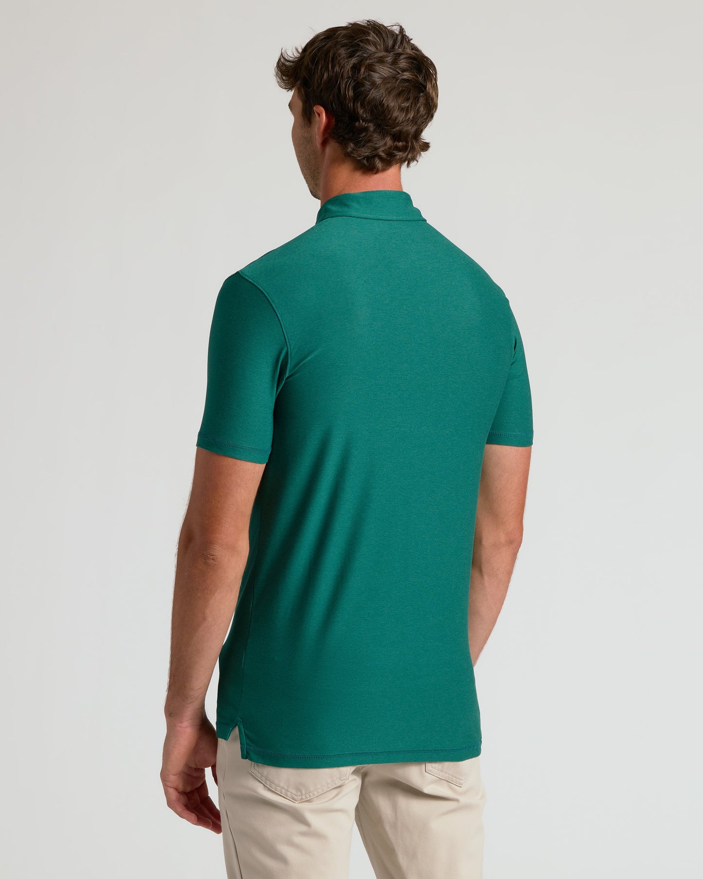 Clover Short Sleeve Tall Active Polo