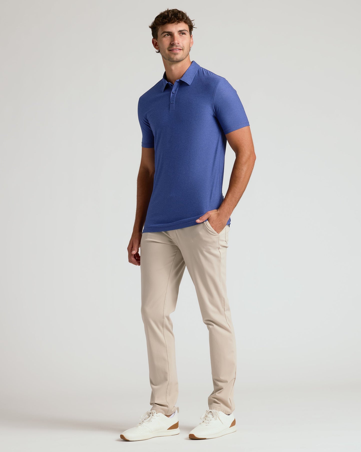 Cosmos Short Sleeve Tall Active Polo