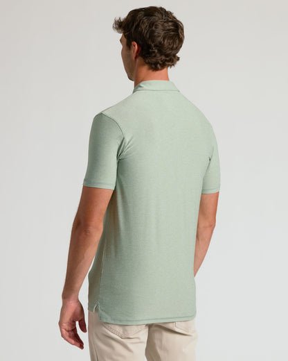 Lichen Short Sleeve Tall Active Polo