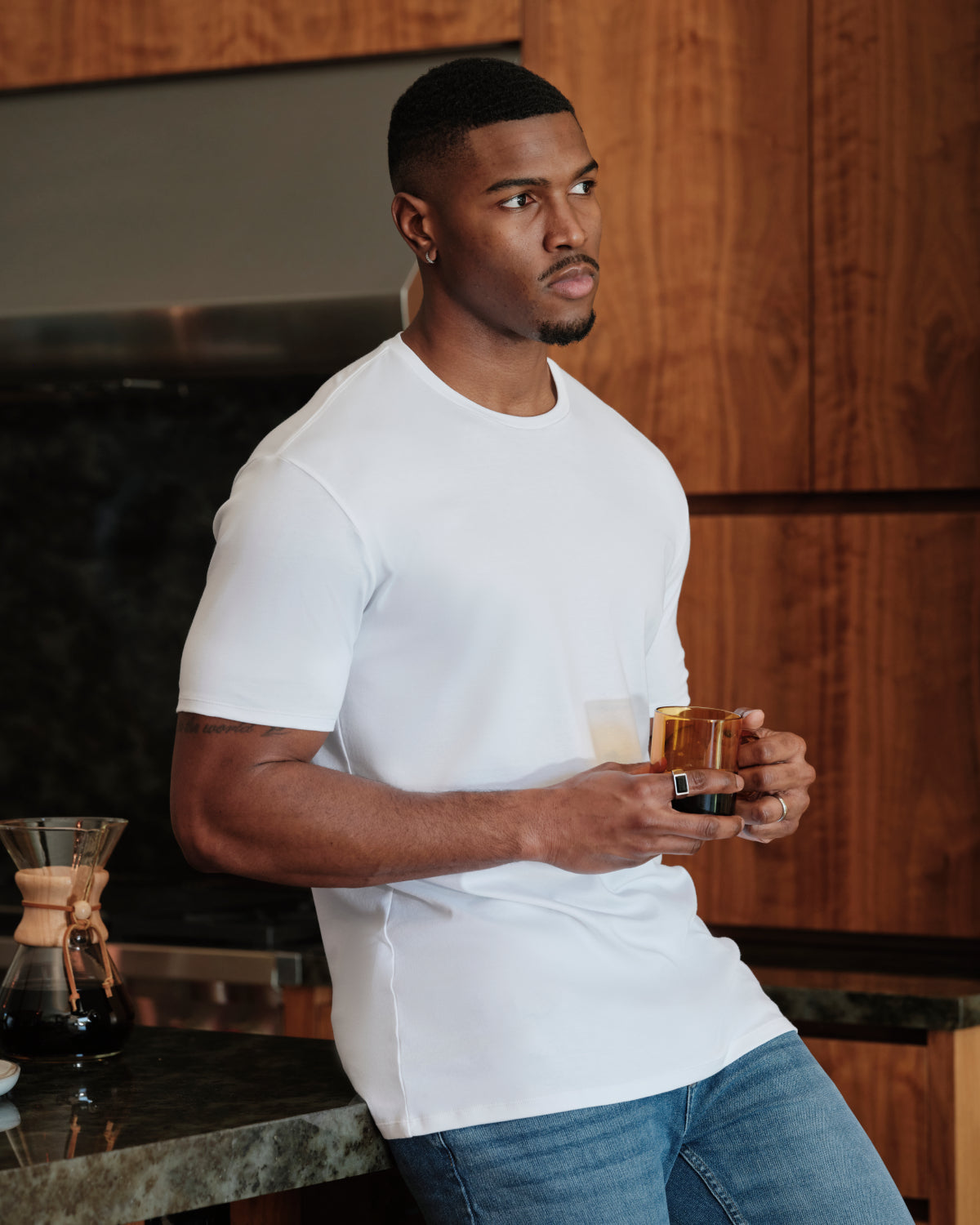 White Tall Premium Pima Crew Neck 2-Pack