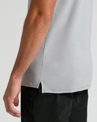 Steel Tall Premium Pima Polo