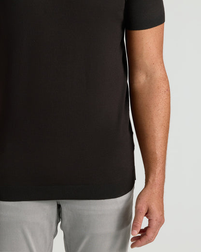 Black Tall Dressy Polo 3-Pack