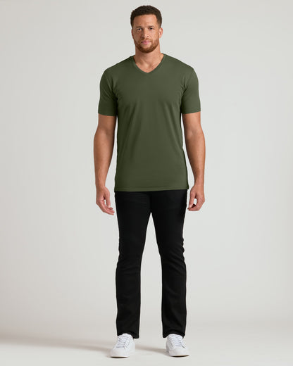 Grove Tall Premium Pima V-Neck