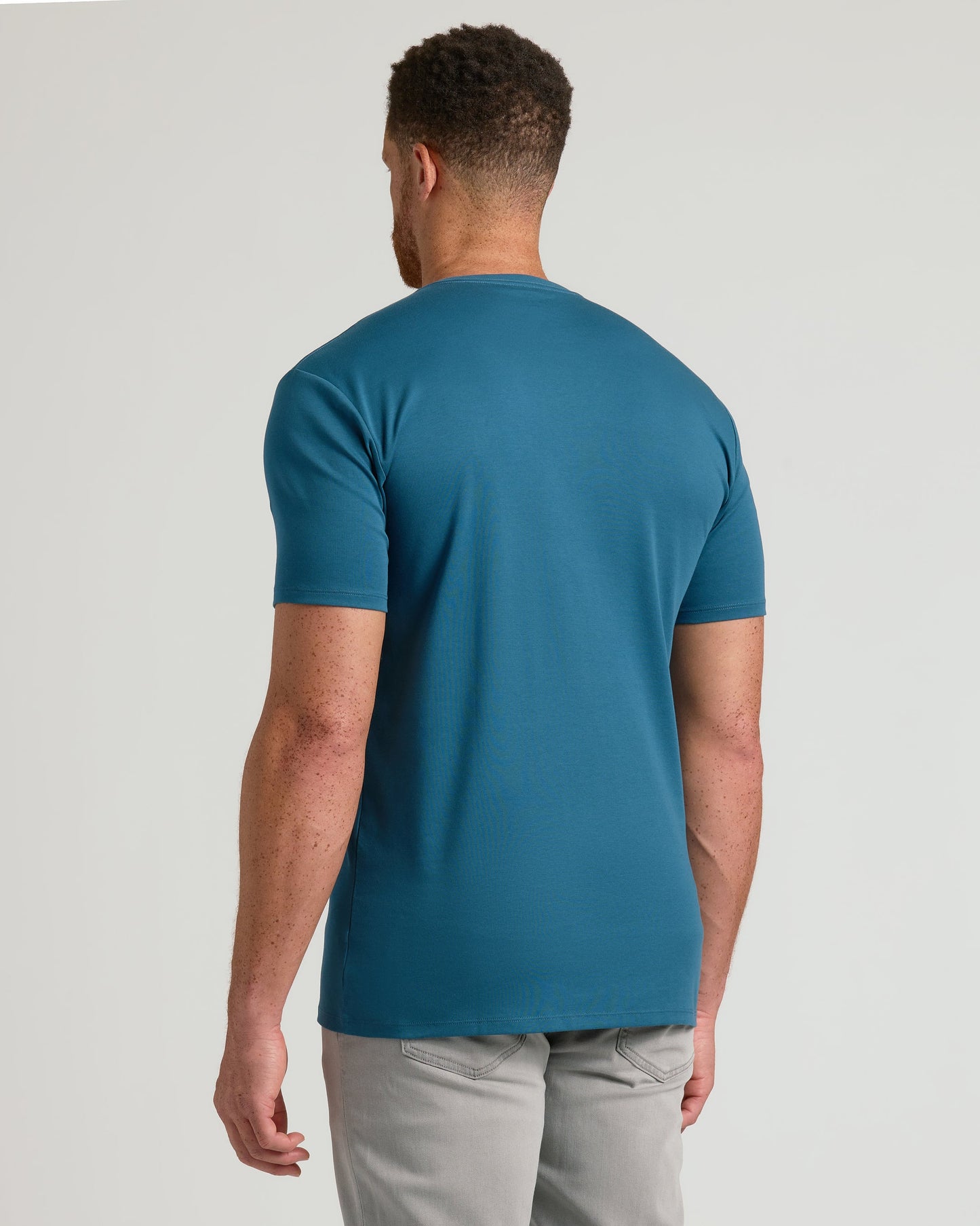 Lagoon Tall Premium Pima V-Neck