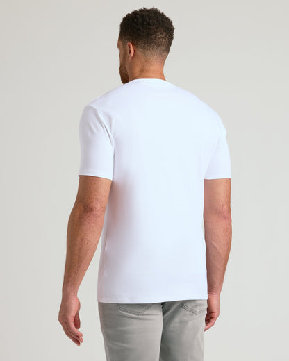 Tall Premium Pima V-Neck 4-Pack