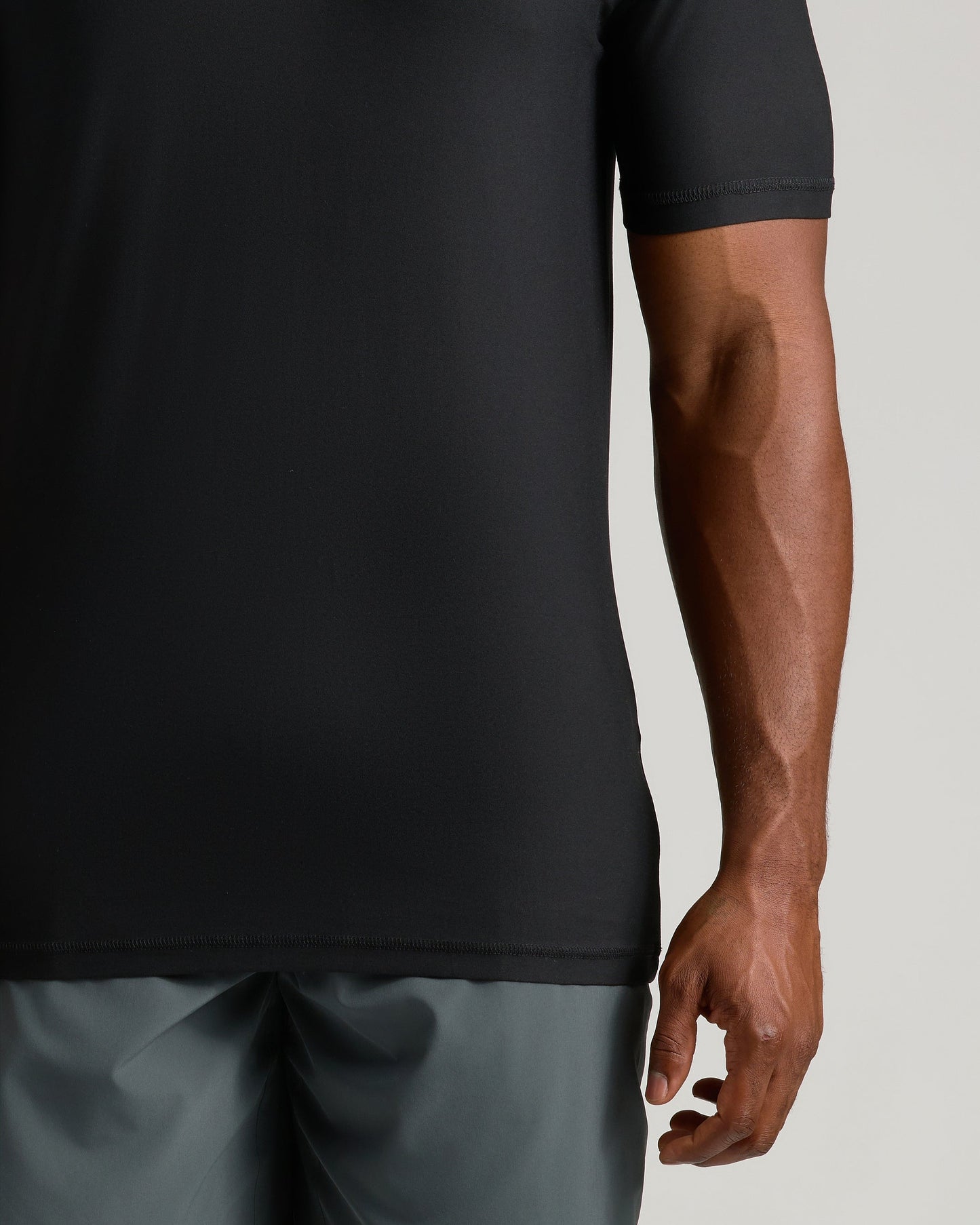 Black Tall Active V-Neck