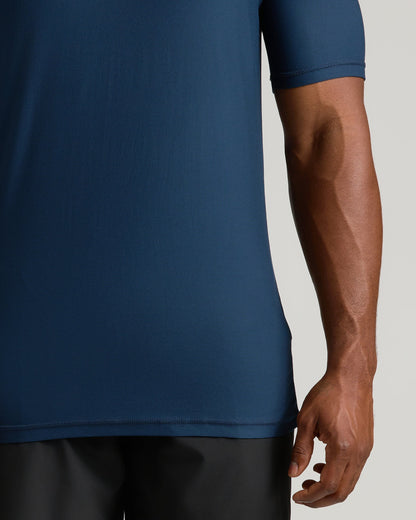 Navy Tall Active V-Neck