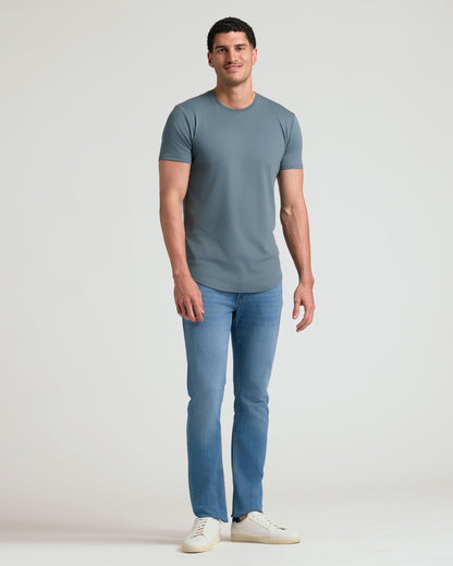 Tempest Tall Premium Pima Crew Curved Hem