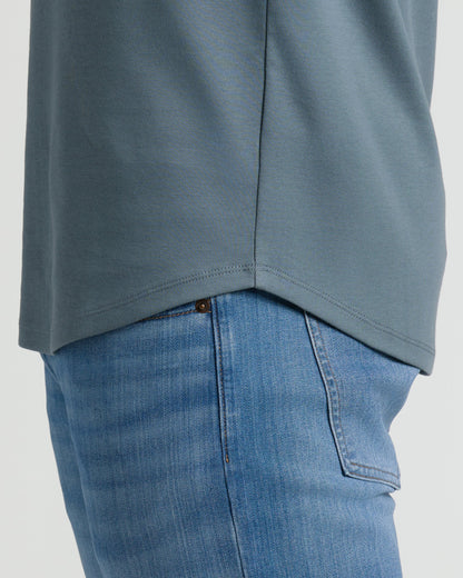 Tempest Tall Premium Pima Crew Curved Hem