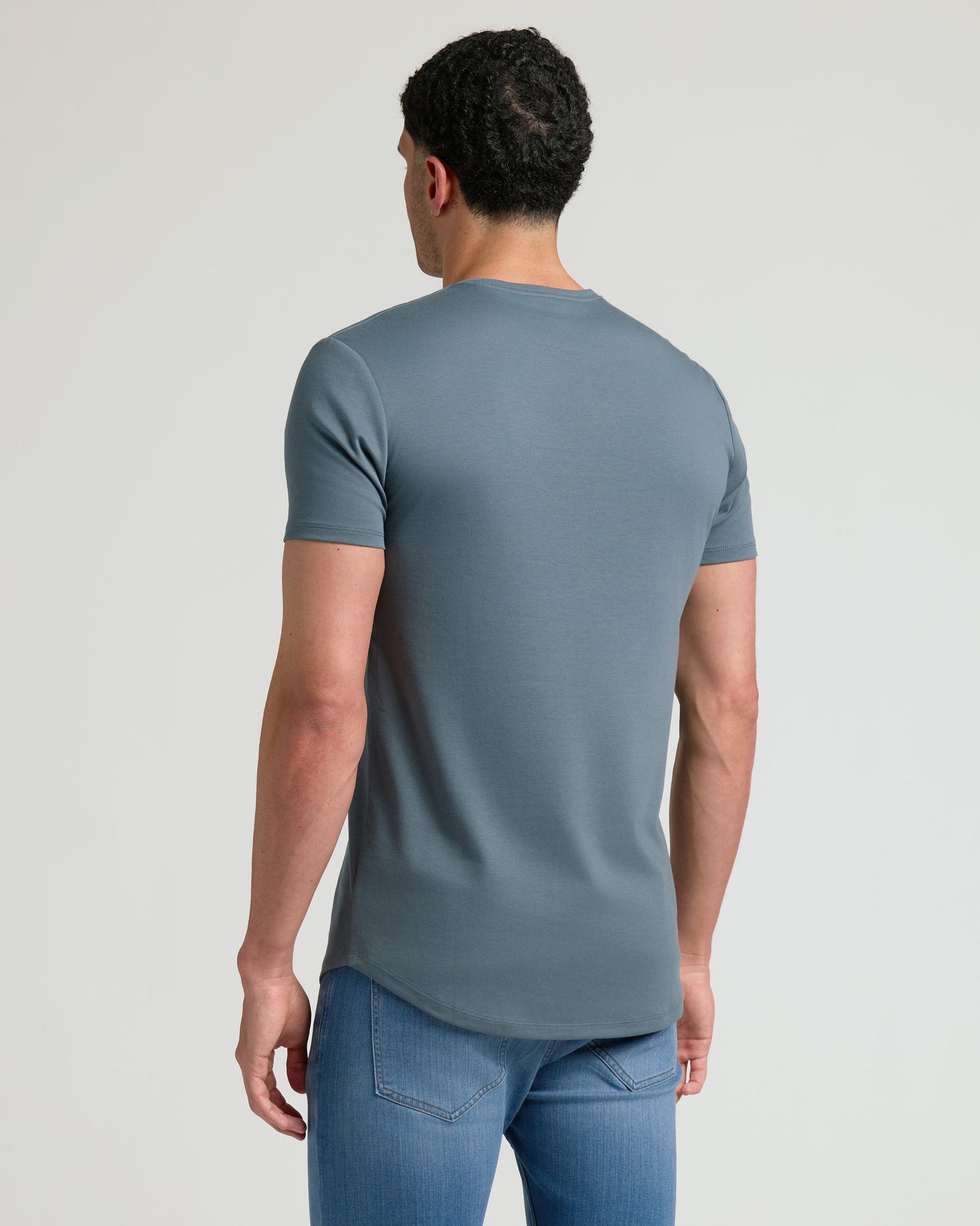 Tempest Tall Premium Pima Crew Curved Hem