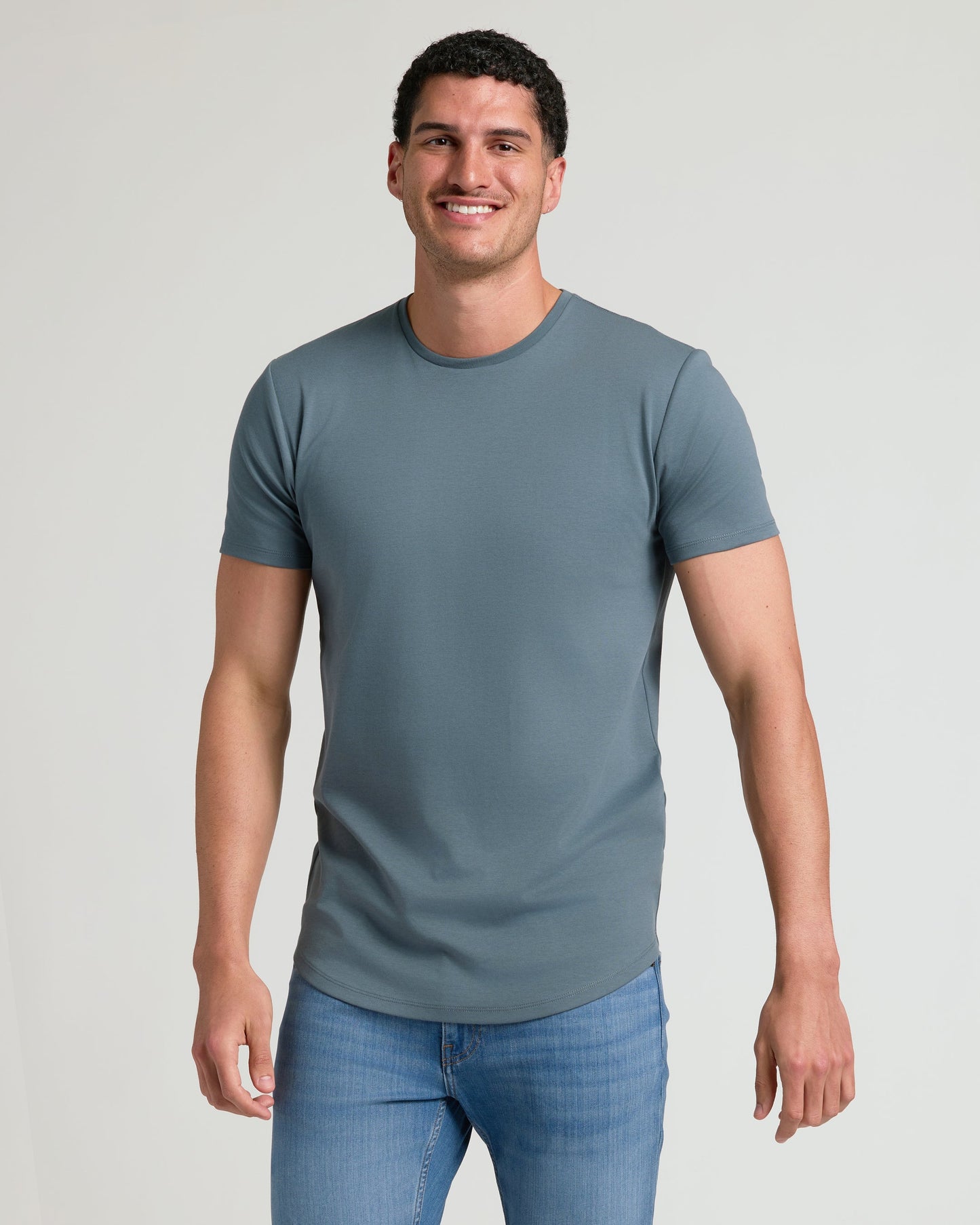 Tempest Tall Premium Pima Crew Curved Hem
