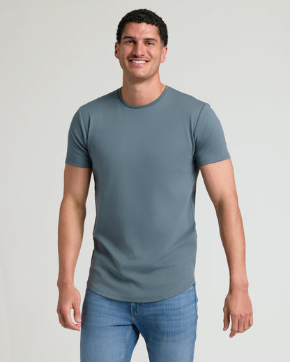 Tempest Tall Premium Pima Crew Curved Hem