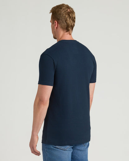 Navy Tall Heavyweight Pocket Crew