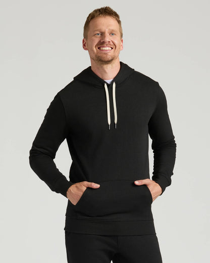 Black Tall Fleece Pullover Hoodie & Joggers 2-Pack