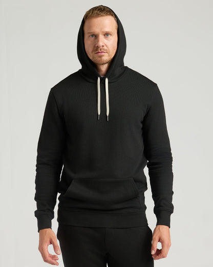 Black Tall Fleece Pullover Hoodie & Joggers 2-Pack