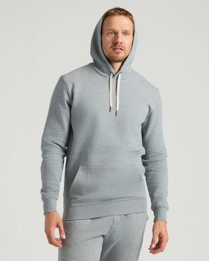 Medium Heather Gray Tall Fleece Pullover Hoodie & Joggers 2-Pack