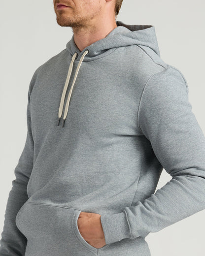 Medium Heather Gray Tall Fleece Pullover Hoodie & Joggers 2-Pack