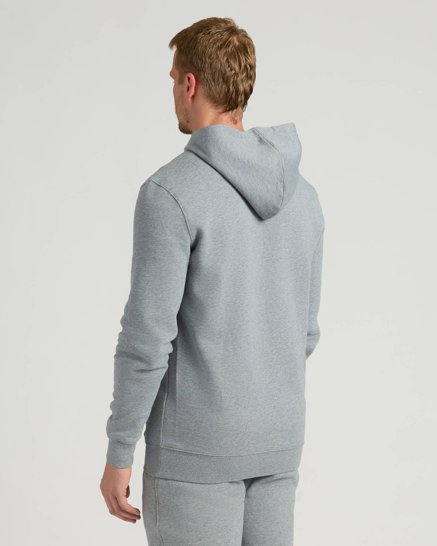 Medium Heather Gray Tall Fleece Pullover Hoodie & Joggers 2-Pack