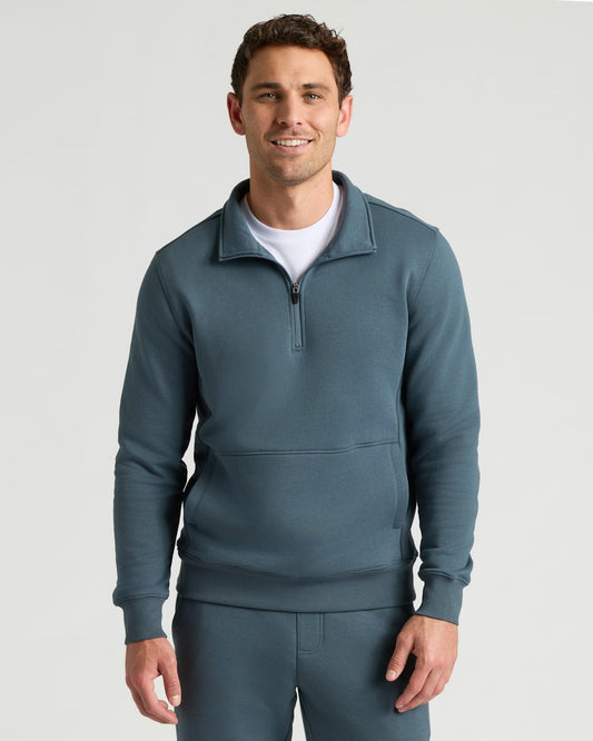 Neptune Half Zip Fleece Sweatshirt