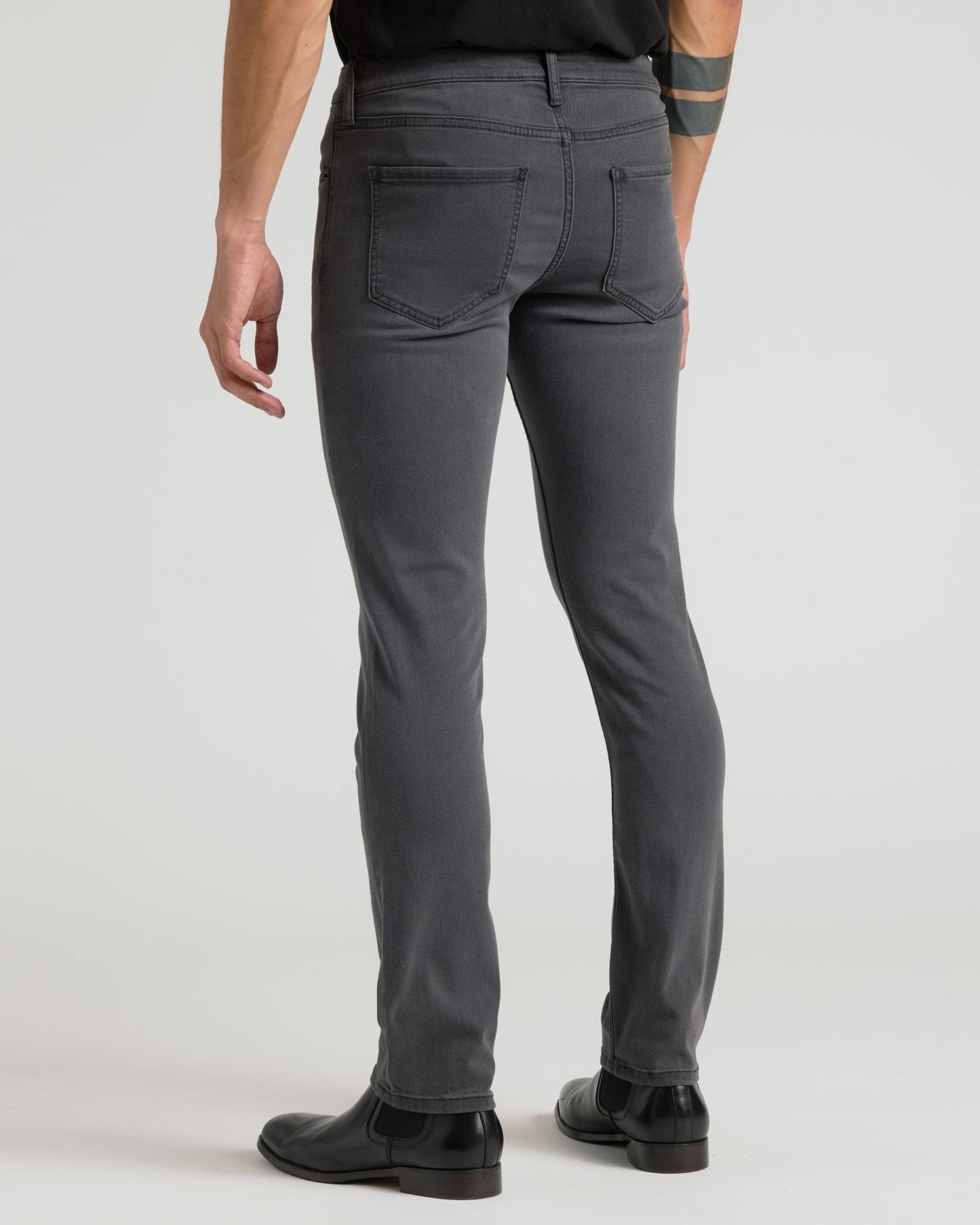 Gray Wash Slim Comfort Stretch Jeans