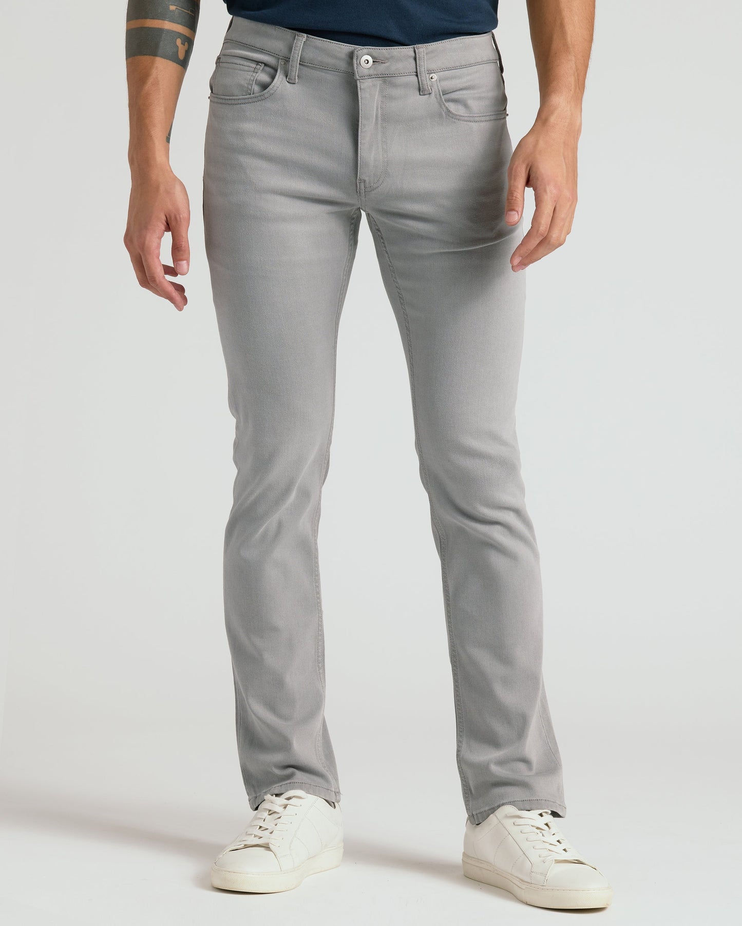Medium Gray Wash Slim Comfort Stretch Jeans