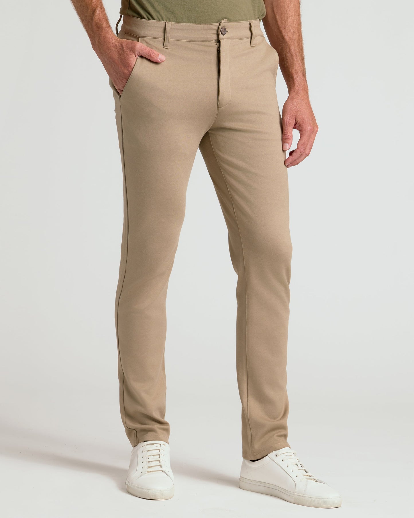 Neutral Slim Comfort Knit Chino Pant 3-Pack