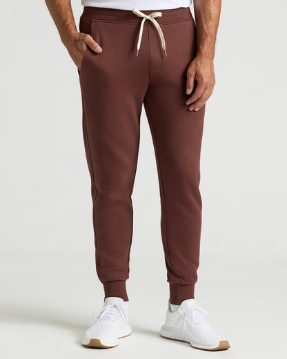 Carob Fleece French Terry Joggers