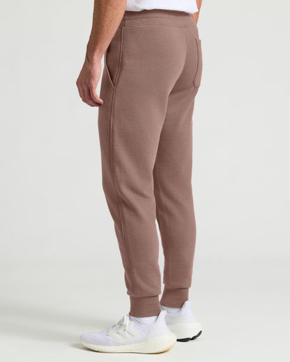 Slate Mauve Fleece French Terry Joggers