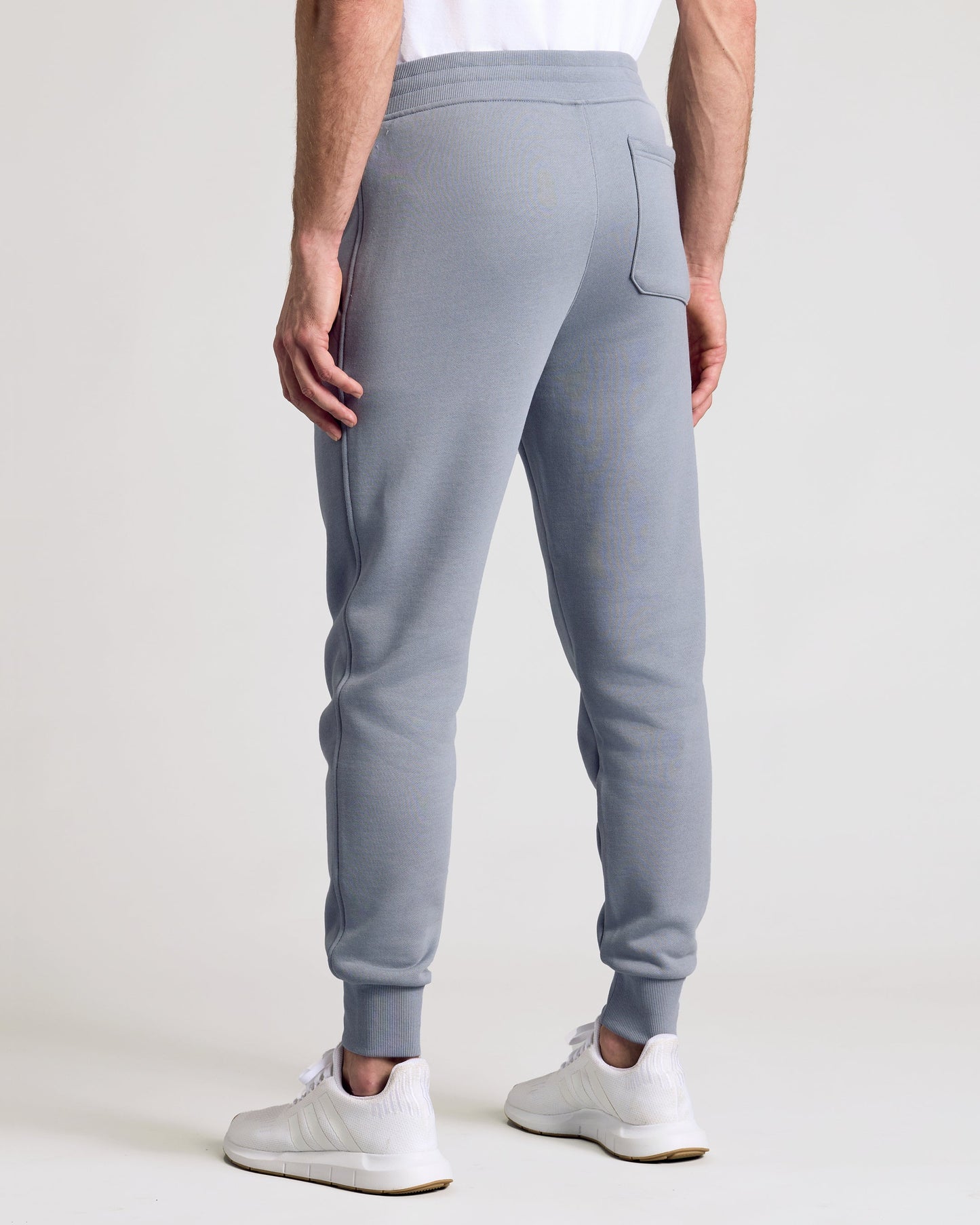 Dusty Blue Fleece French Terry Joggers