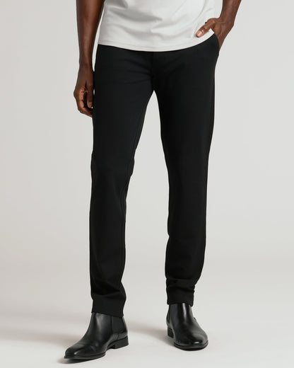 Black Commuter Pants