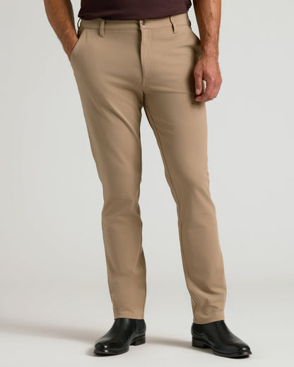 Khaki & Sandstone Commuter Pants 2-Pack