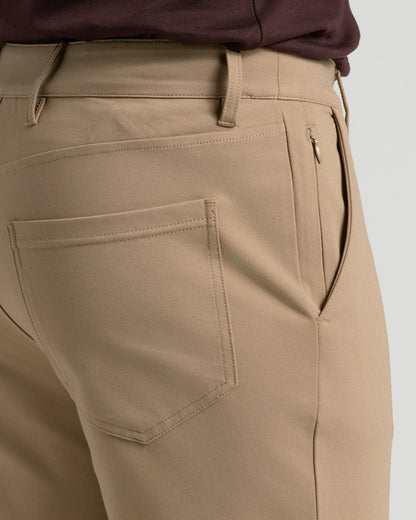 Khaki Commuter Pants