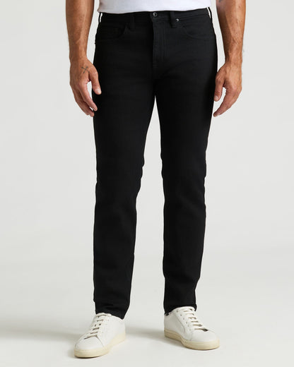 Black Wash Slim Authentic Denim Jeans