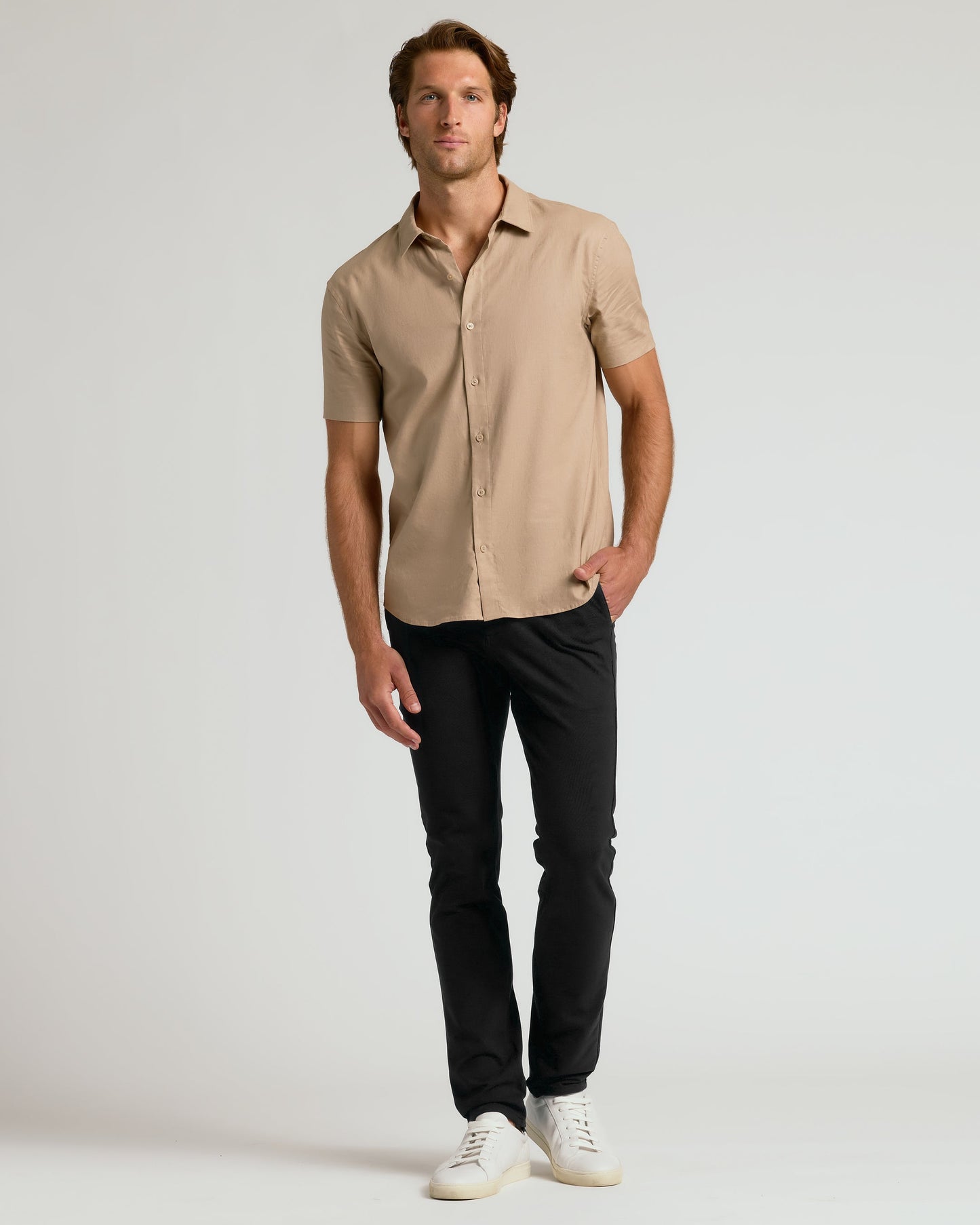 Black Slim Chino Pants 2.0