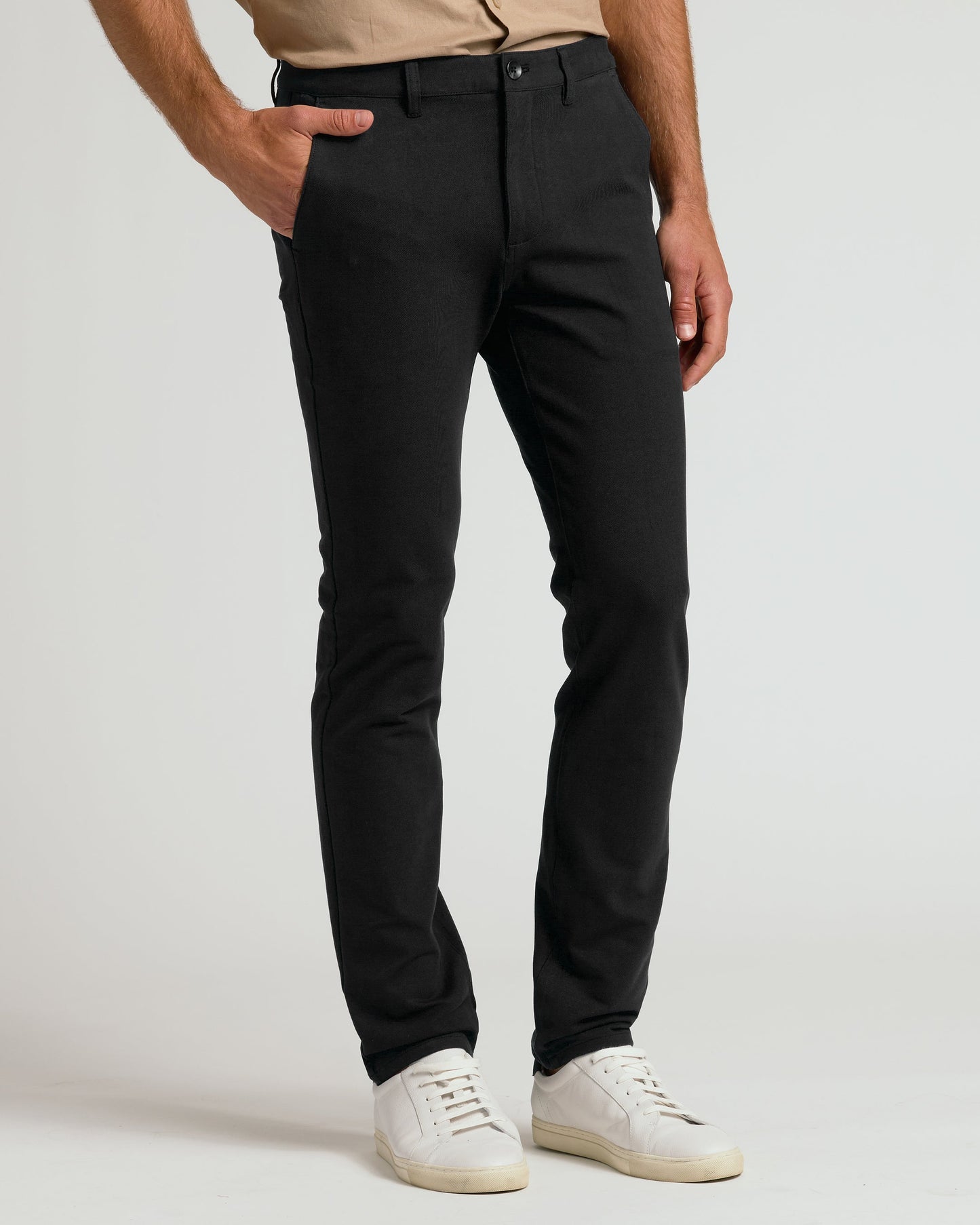 Black & Navy Slim Chino Pants 2-Pack