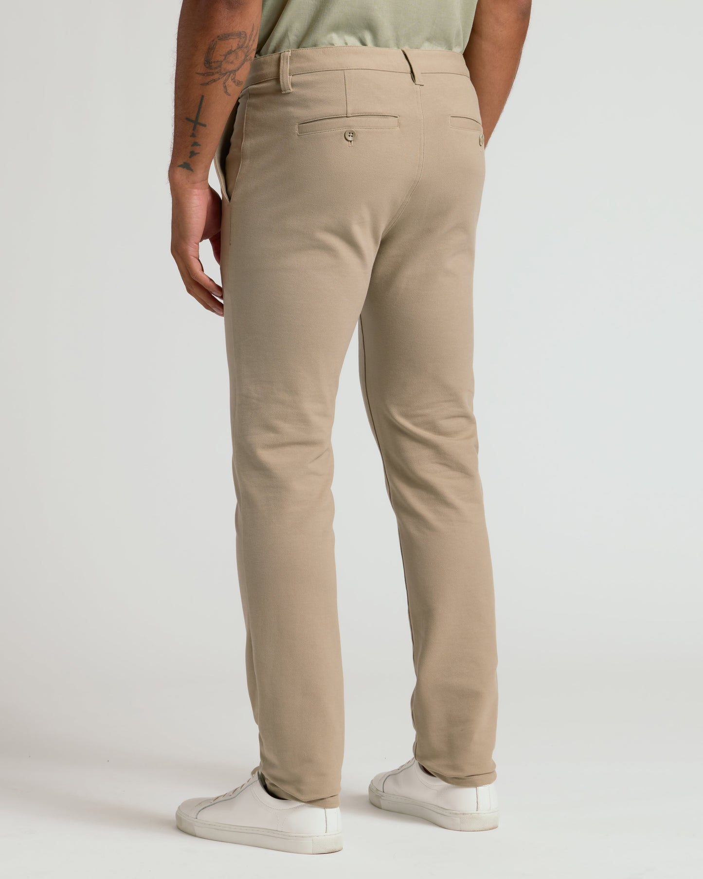 Khaki Straight Chino Pants 2.0
