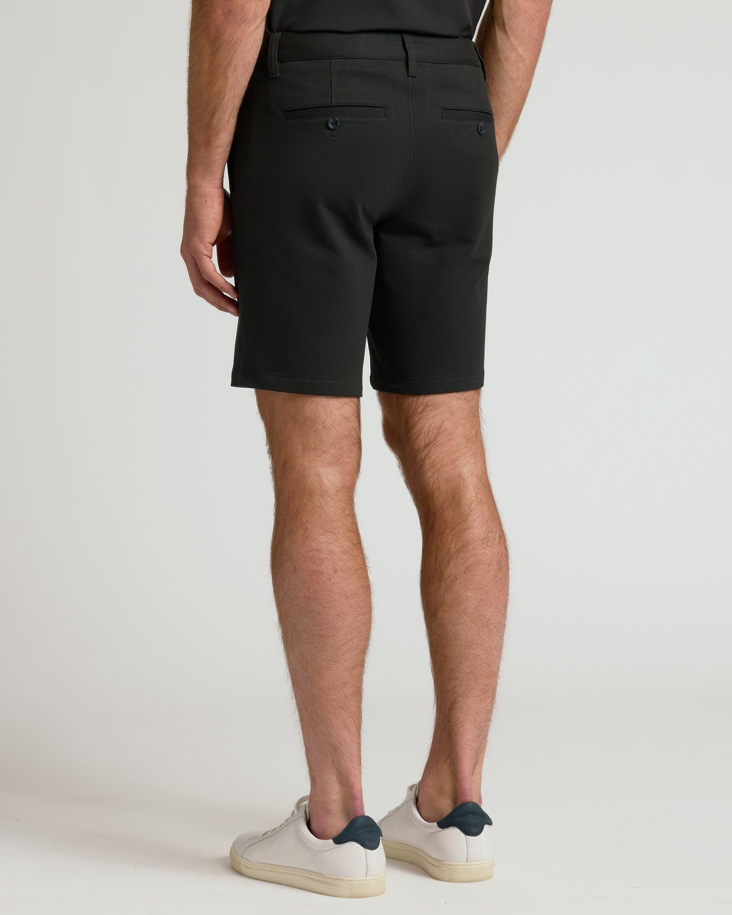 9" Black Chino Shorts 2.0
