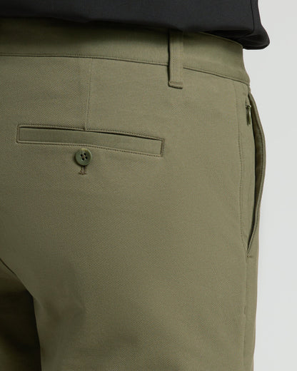 9" Military Green Chino Shorts 2.0