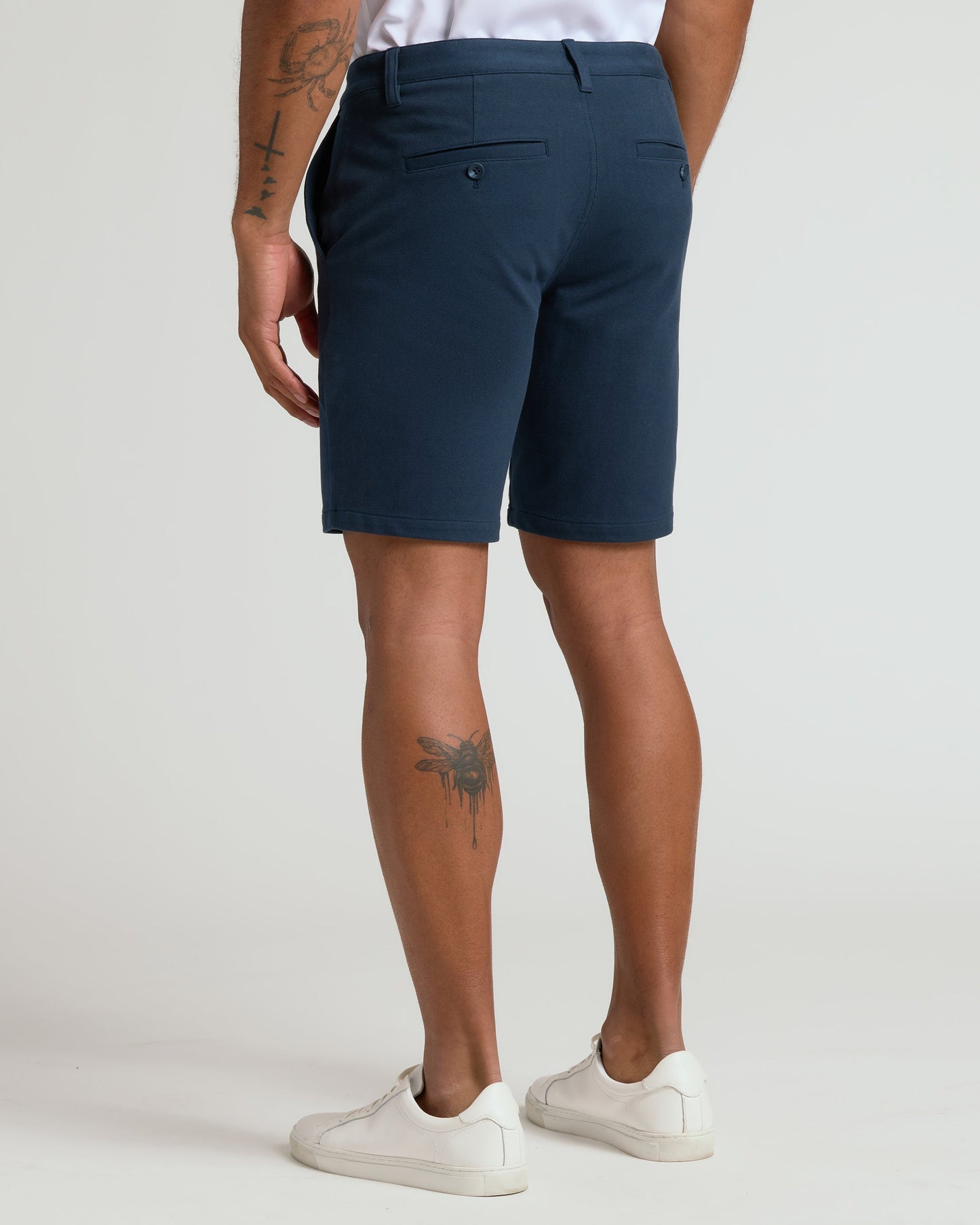 9" Navy Classic Chino Shorts 2.0