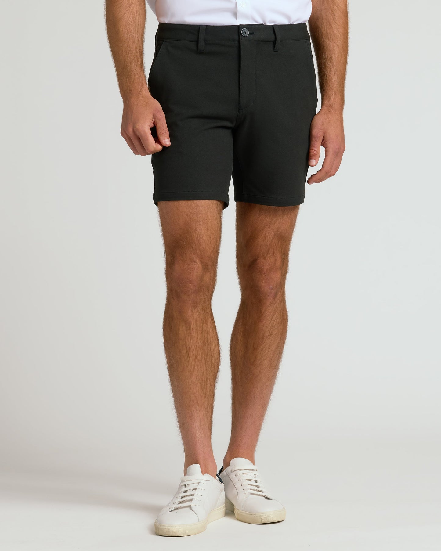7" Black & Khaki Chino Shorts 2-Pack